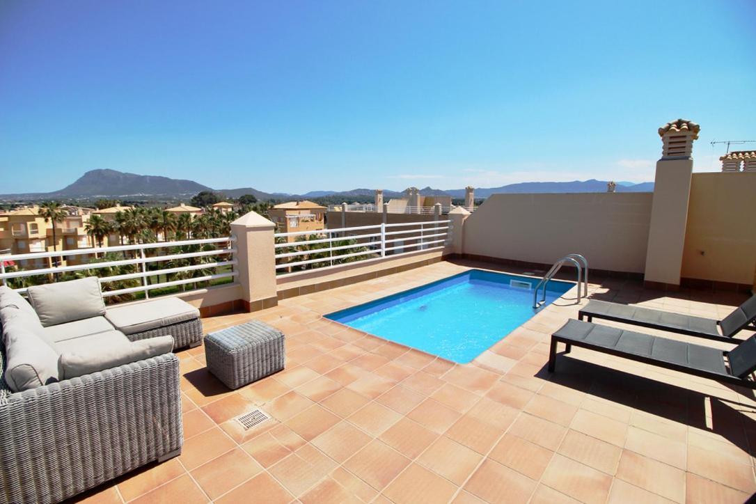 Atico Frontal Al Mar Con Piscina Privada By Homeprive Denia Exterior photo