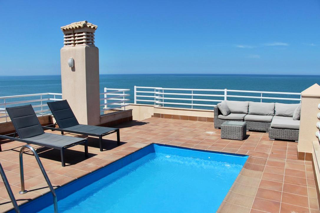 Atico Frontal Al Mar Con Piscina Privada By Homeprive Denia Exterior photo